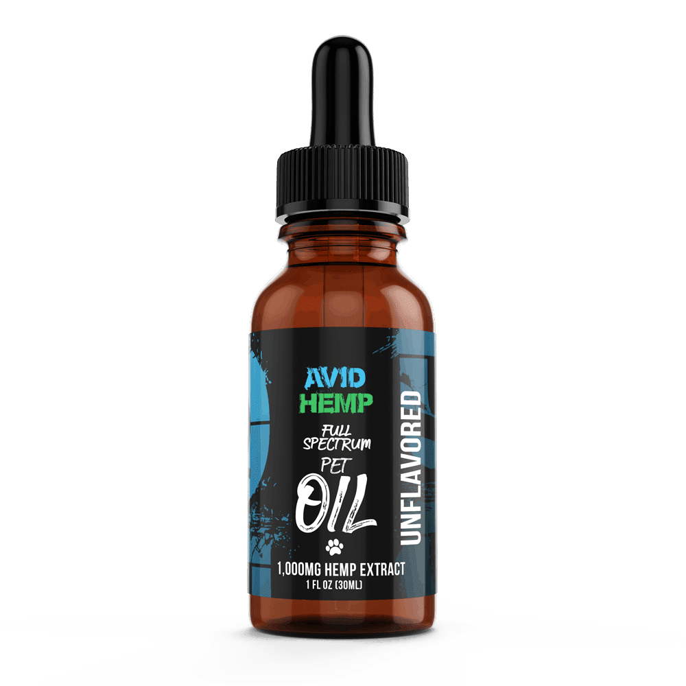 CBD Pet Oil 1,000mg - Unflavored