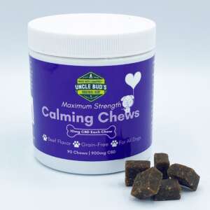 Uncle Bud’s CBD Dog Calming Chews
