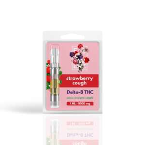 Flowerz Strawberry Cough Delta 8 Sativa Vape Cartridge