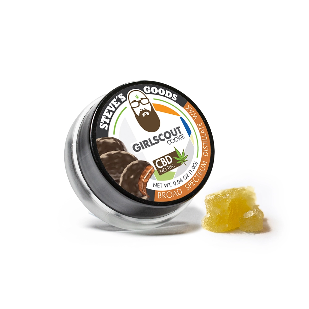 Girl Scout Cookies CBD Wax | Fine Concentrate
