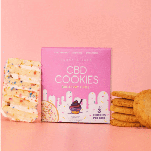 CBD Birthday Cake Cookies